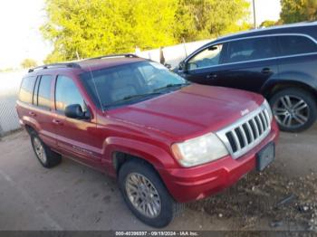  Salvage Jeep Grand Cherokee