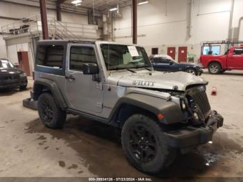  Salvage Jeep Wrangler