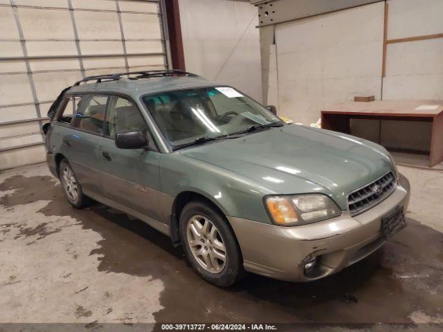  Salvage Subaru Outback