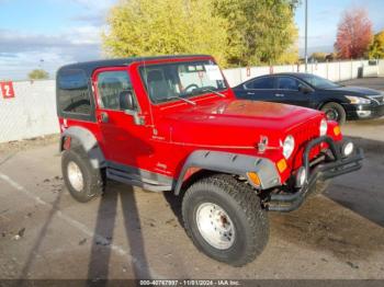  Salvage Jeep Wrangler