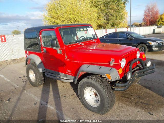  Salvage Jeep Wrangler