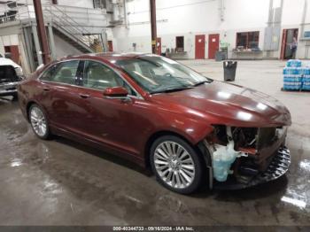  Salvage Lincoln MKZ