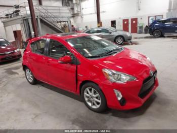  Salvage Toyota Prius c