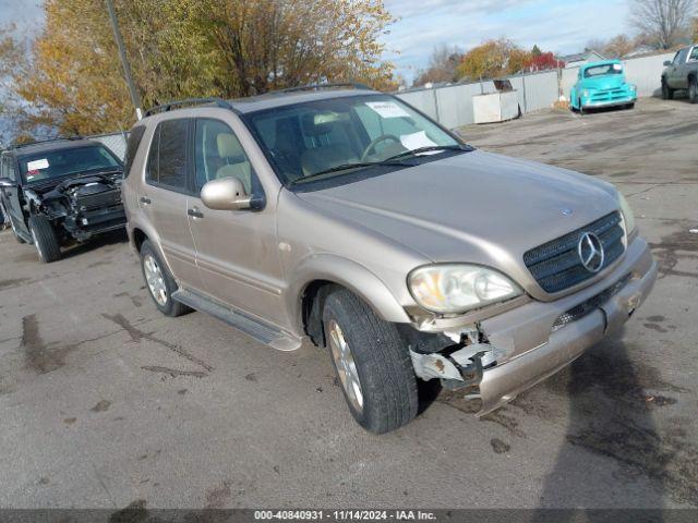  Salvage Mercedes-Benz M-Class