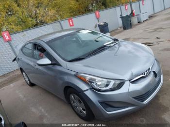  Salvage Hyundai ELANTRA