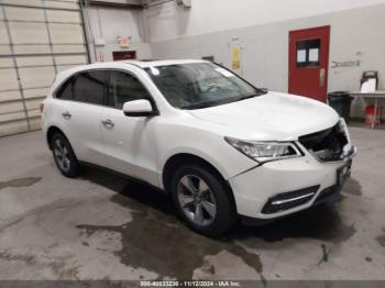  Salvage Acura MDX