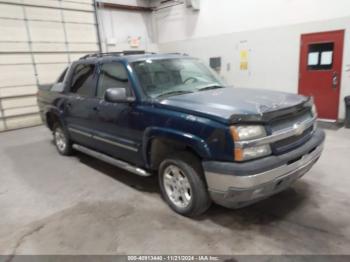  Salvage Chevrolet Avalanche