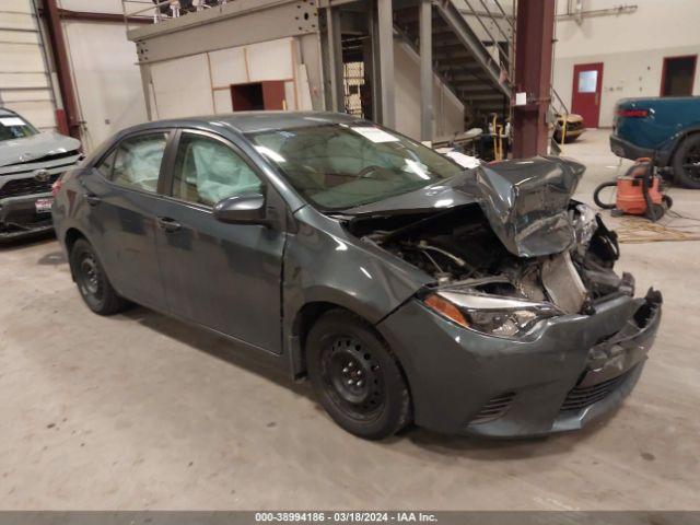  Salvage Toyota Corolla