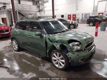  Salvage MINI Countryman