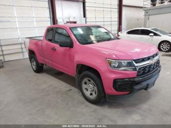  Salvage Chevrolet Colorado