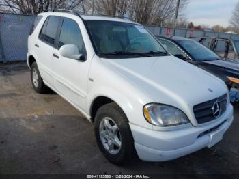  Salvage Mercedes-Benz M-Class