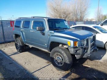  Salvage HUMMER H3 Suv