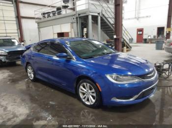  Salvage Chrysler 200