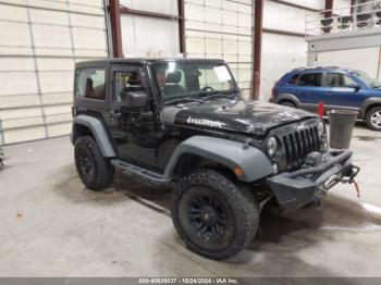  Salvage Jeep Wrangler