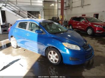  Salvage Toyota Matrix