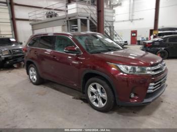  Salvage Toyota Highlander