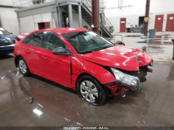  Salvage Chevrolet Cruze