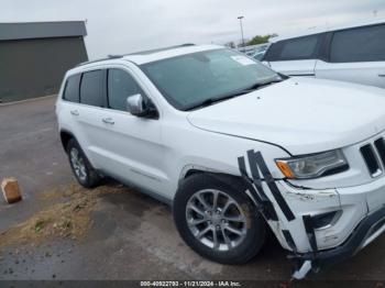  Salvage Jeep Grand Cherokee