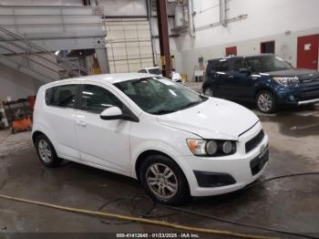  Salvage Chevrolet Sonic