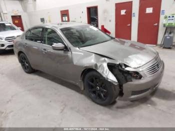  Salvage INFINITI G37x