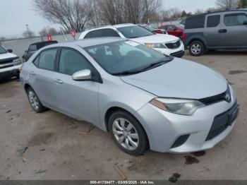  Salvage Toyota Corolla