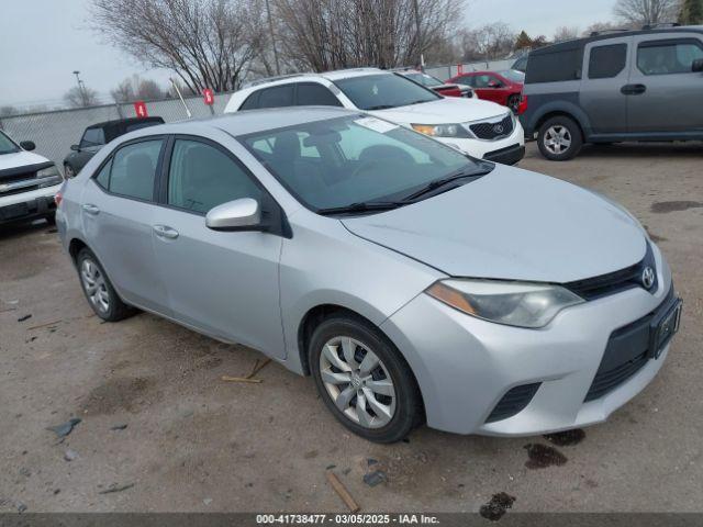  Salvage Toyota Corolla