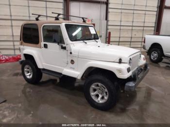  Salvage Jeep Wrangler