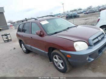  Salvage Hyundai SANTA FE