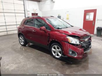  Salvage Chevrolet Trax