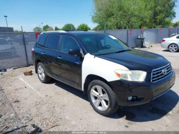  Salvage Toyota Highlander