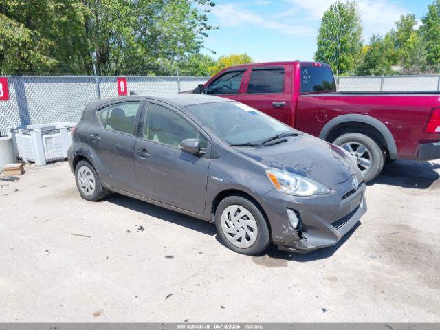  Salvage Toyota Prius c