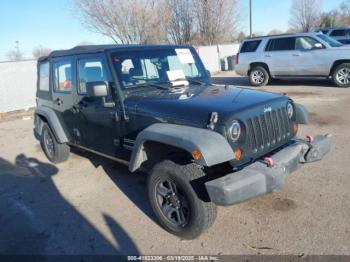  Salvage Jeep Wrangler