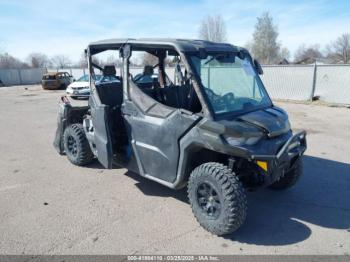  Salvage Can-Am Defender Max