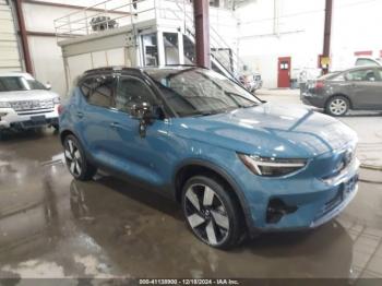  Salvage Volvo Xc40 Recharge Pure Electr
