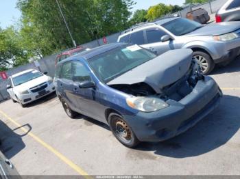  Salvage Toyota Matrix