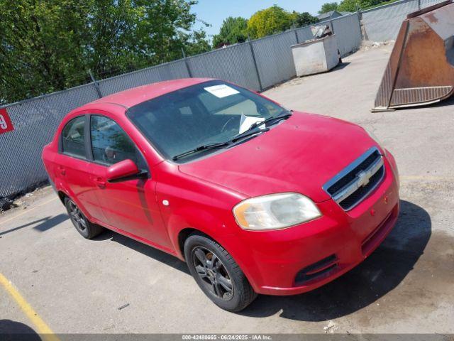  Salvage Chevrolet Aveo