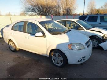  Salvage Chevrolet Aveo