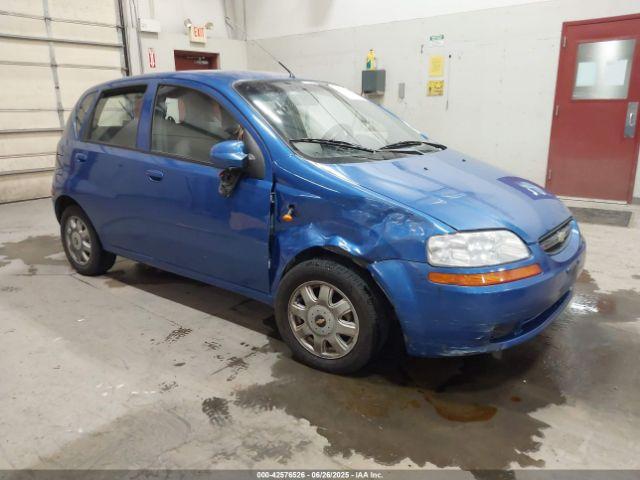  Salvage Chevrolet Aveo
