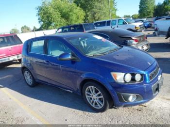  Salvage Chevrolet Sonic