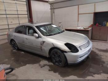  Salvage INFINITI G35