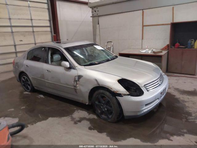  Salvage INFINITI G35