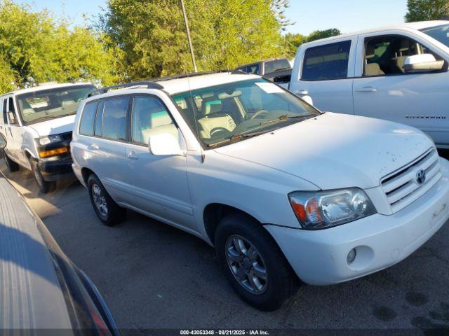  Salvage Toyota Highlander