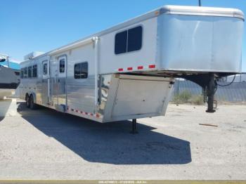  Salvage Logan Horse Trailer