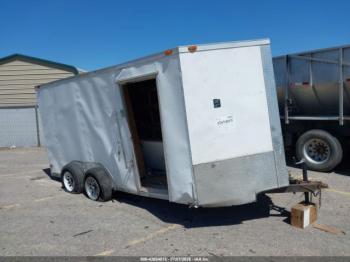  Salvage Triple R 8x14 Trailer
