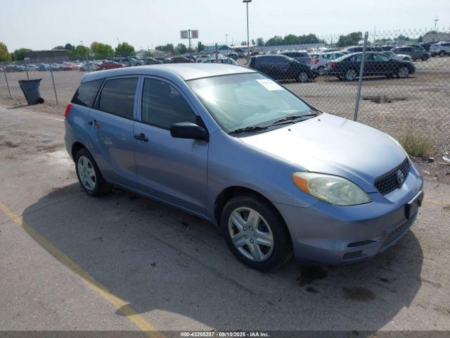  Salvage Toyota Matrix