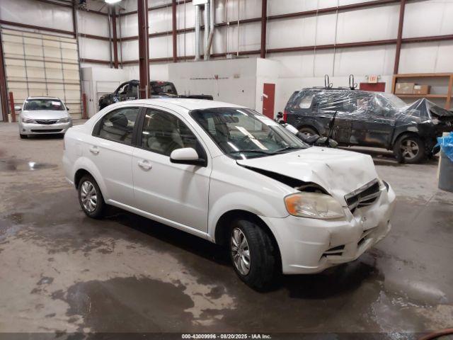  Salvage Chevrolet Aveo