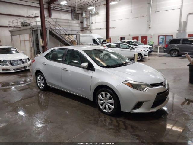  Salvage Toyota Corolla