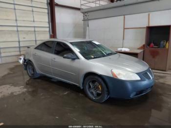  Salvage Pontiac G6