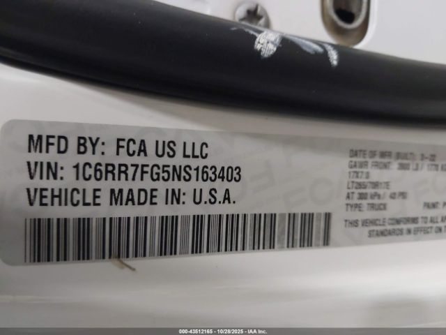 Ram 1500 Tradesman  4x4 6'4 Box Image 8