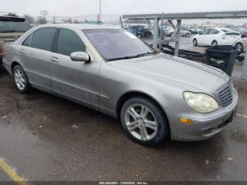  Salvage Mercedes-Benz S-Class